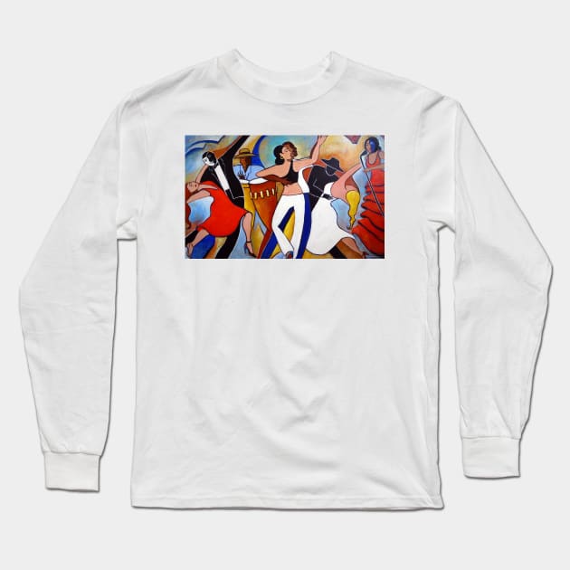 Caliente 10 Long Sleeve T-Shirt by galerievie